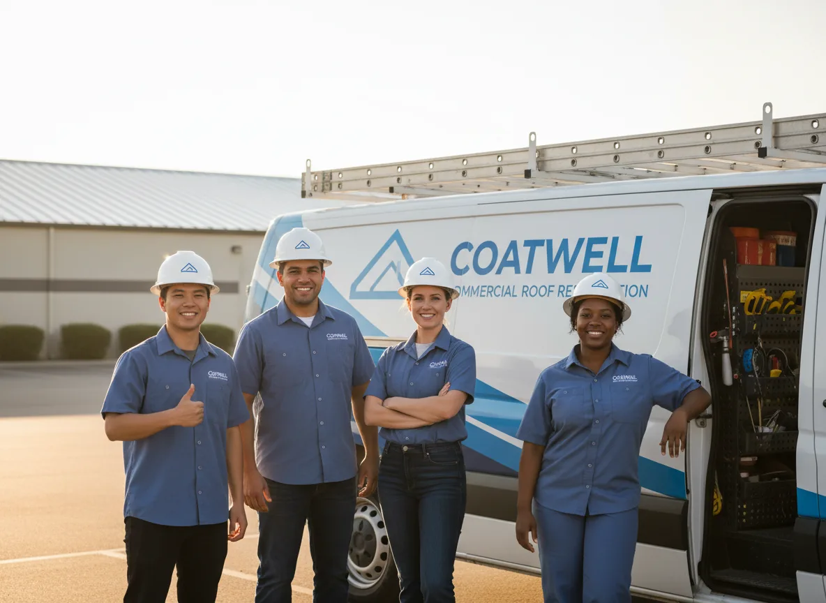 Commercial roof coating company in Wells, ME